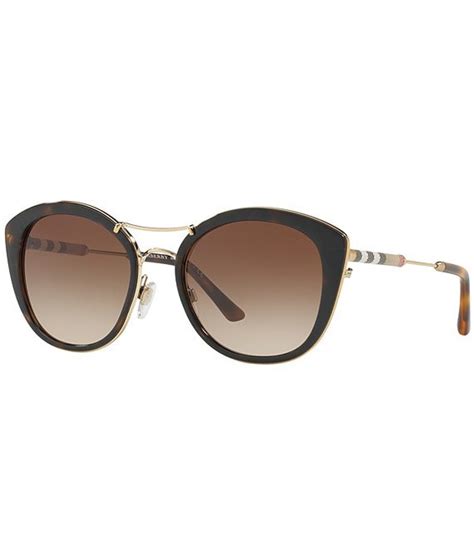 burberry acoustic 53mm round sunglasses|burberry sunglasses for women.